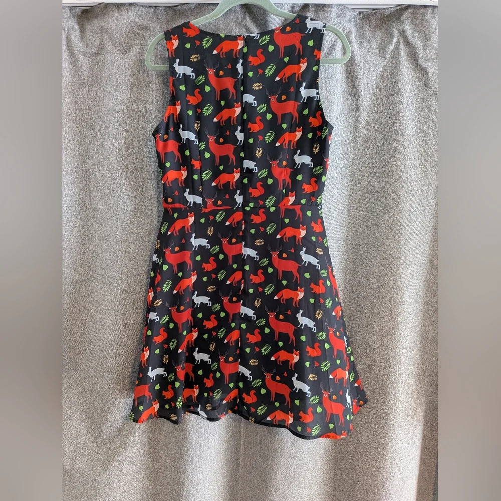 Animal Pattern Dress - Picture 2 of 5